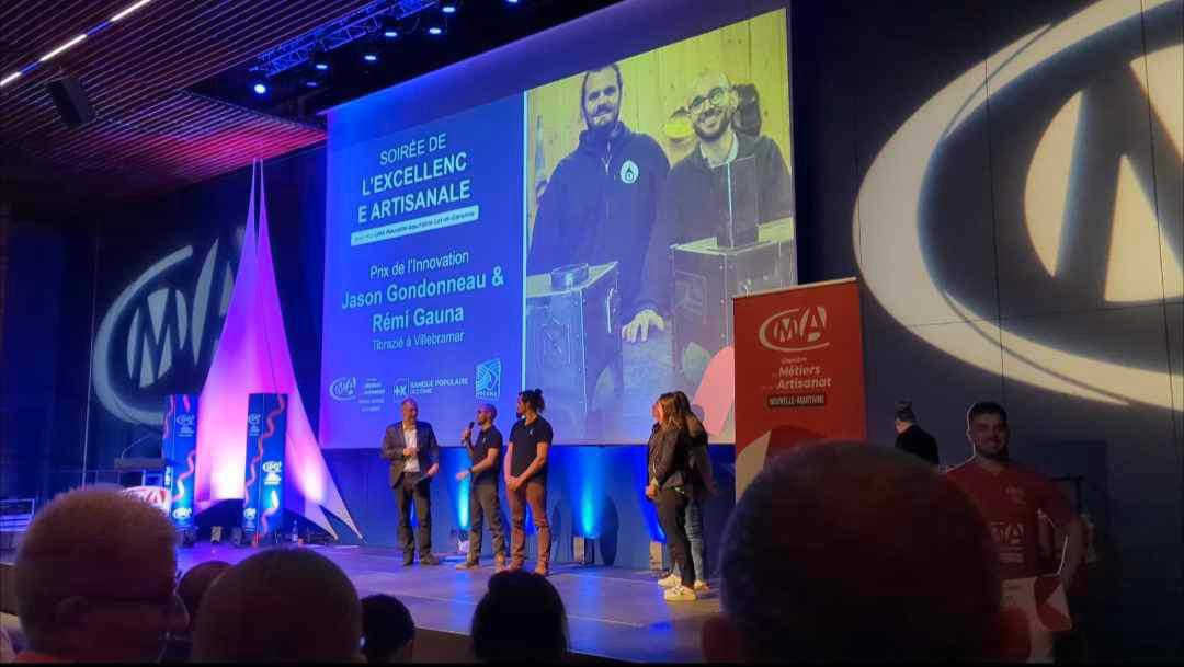 Remise des prix — Tibrazié lauréat